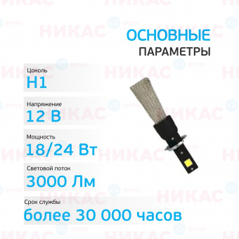 Лампа LED Omegalight Aero H1 3000lm